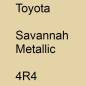 Preview: Toyota, Savannah Metallic, 4R4.